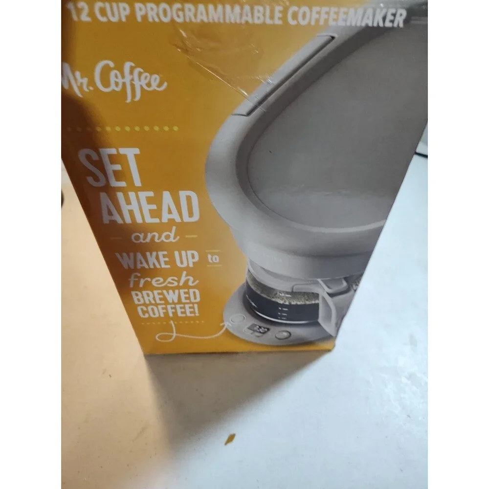 Mr. Coffee 12 Cup Programmable Coffee Maker Grey (880)